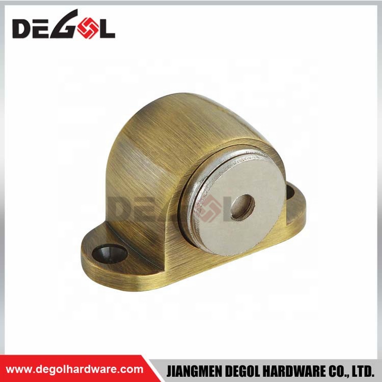 Barato de pared de acero inoxidable de resorte magnético deslizante de vidrio puerta de parada de ducha imán tapón