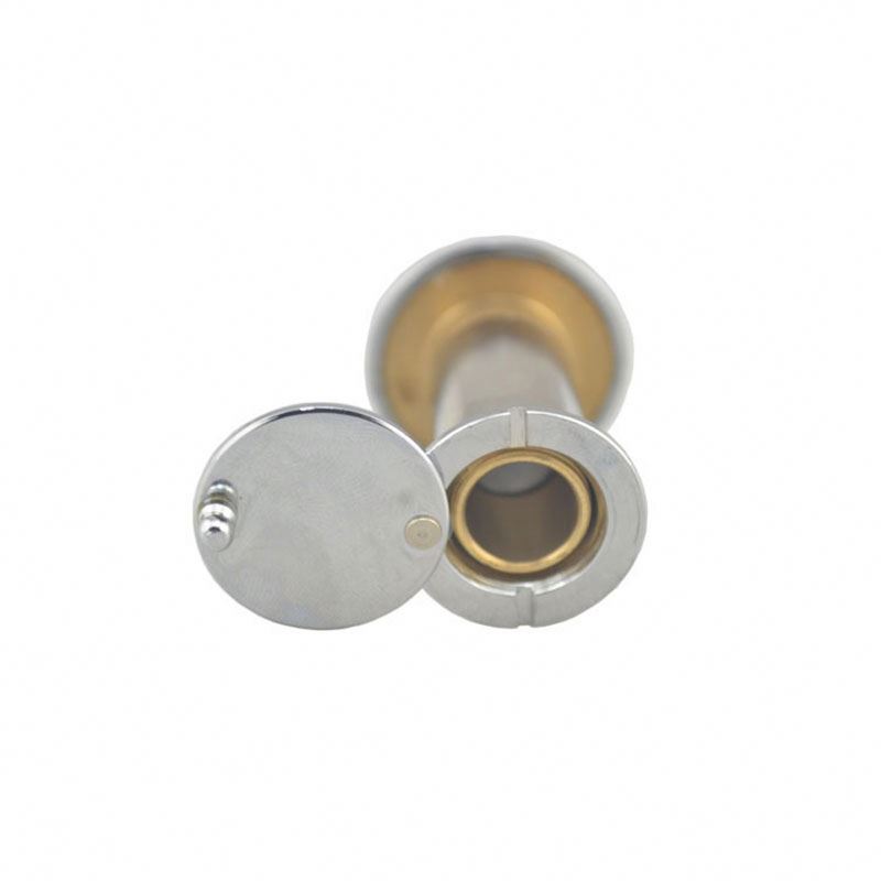 Lupa de visor de puerta de latón de 200 grados