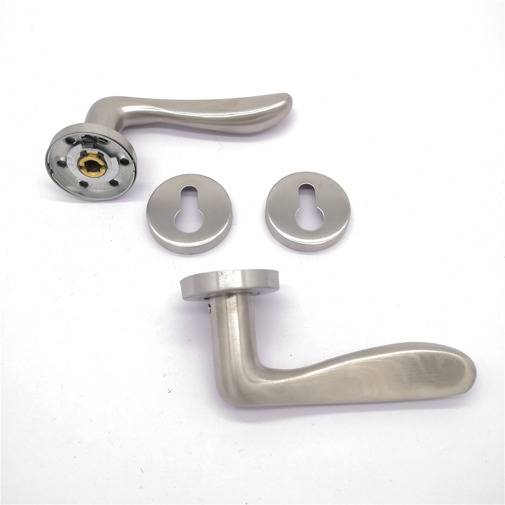 Manija de puerta de palanca de metal fundido de alta calidad