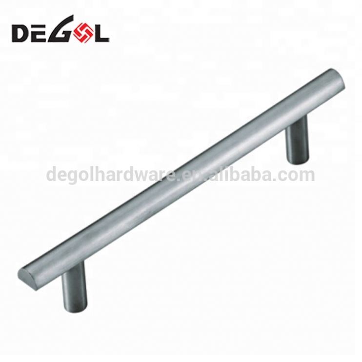 Tirador de muebles de acero inoxidable con barra en T con mejores ventas tirador de cocina