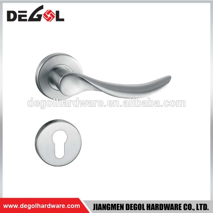 Nuevos y modernos tiradores de acero inoxidable de estilo europeo para precios de puertas interiores