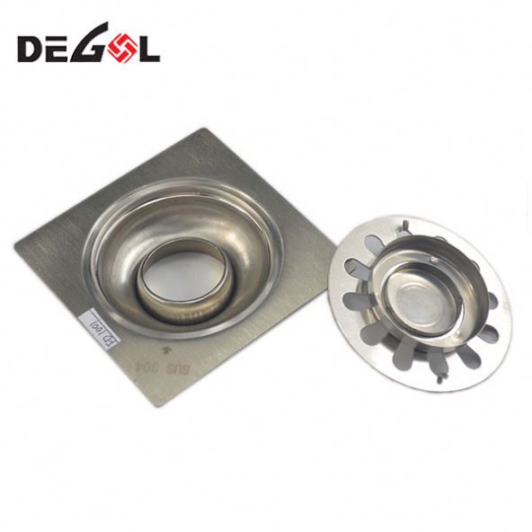 Rejilla de drenaje de piso de acero inoxidable de metal de garaje de silicona de alta calidad