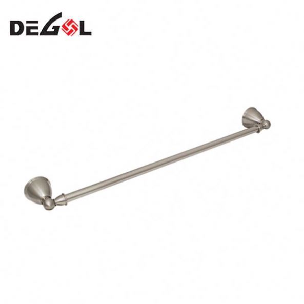 Barra de toalla de accesorios de baño de acero inoxidable extraíble barato