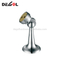 Tope de puerta de goma elegante de acero inoxidable con tornillo