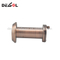 Buena calidad precio bajo puerta de madera ajustable puerta de latón visor con tapa