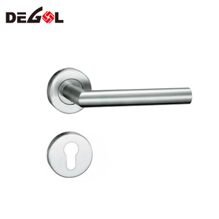 Venta caliente Manija de la puerta de la palanca Tamaños dobles Acero inoxidable 304 / Accesorios de puerta de aluminio