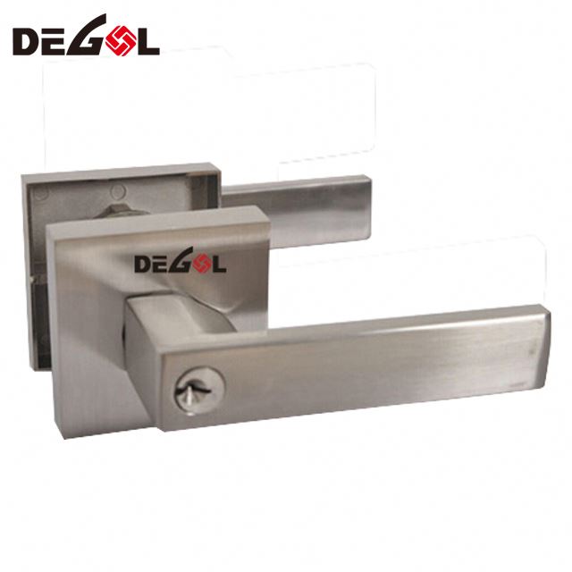 cerradura de manija de puerta abatible plana impermeable, cromado mate, proveedor de china Japón estándar de alta calidad, AB-451