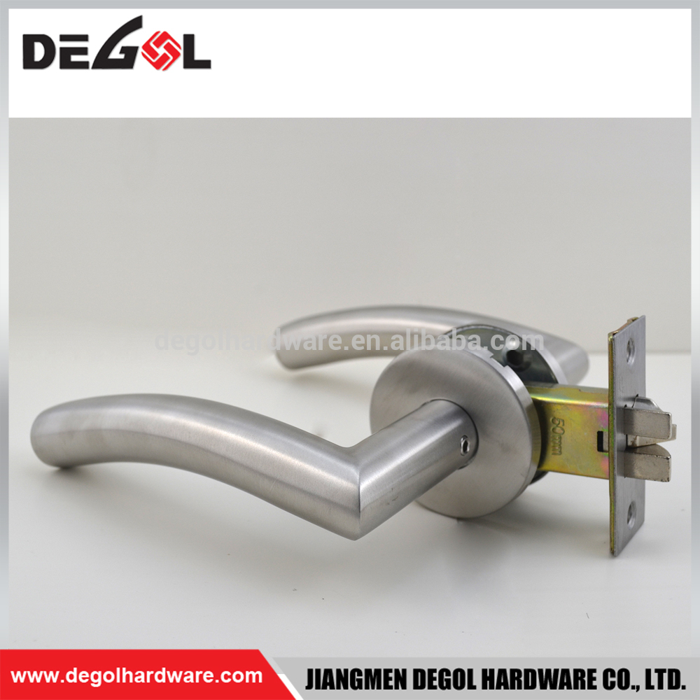 Palanca de paso tubular curvada de acero inoxidable de alta calidad