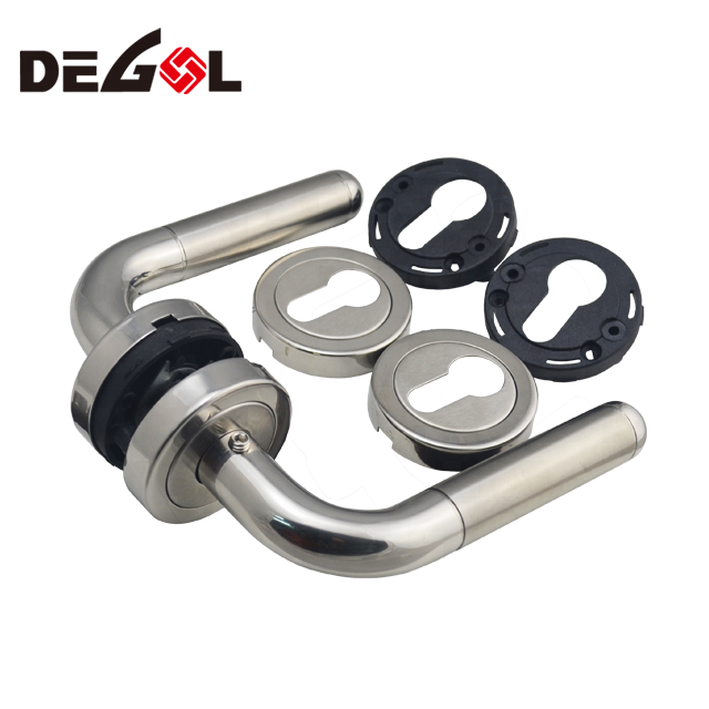 Venta caliente de acero inoxidable de silicona antideslizante cubierta de la llave manijas de las puertas internas