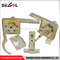 Cerradura de paso sin llave de acero inoxidable personalizada más vendida cerradura de puerta cuadrada de estilo italiano