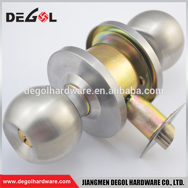 Bangladesh estilo Degol Mejor precio Cerradura de pomo de puerta de doble cara de acero inoxidable de alta calidad