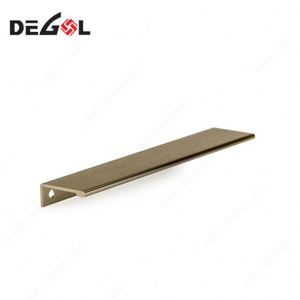 Nueva manija simple del cajón del gabinete de cocina de acero inoxidable