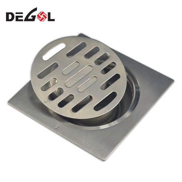 Tirador de puerta con tubo Piscina Hierro fundido Cubierta de drenaje de piso Plástico