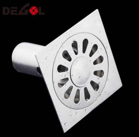 Tirador de puerta con tubo Metal 304 Acero inoxidable Rejilla de drenaje de piso
