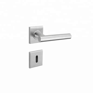 Manijas de puerta cuadradas internas de acero inoxidable de nuevo estilo