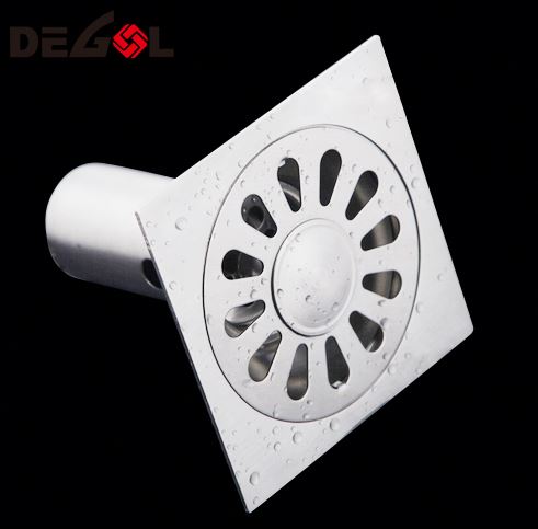 Cubierta de drenaje de piso de latón de cocina de alta calidad