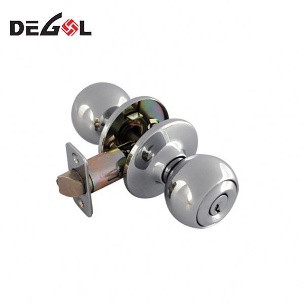 Perillas de puerta de buena calidad Latón antiguo Bola de madera Níquel satinado Sin terminar