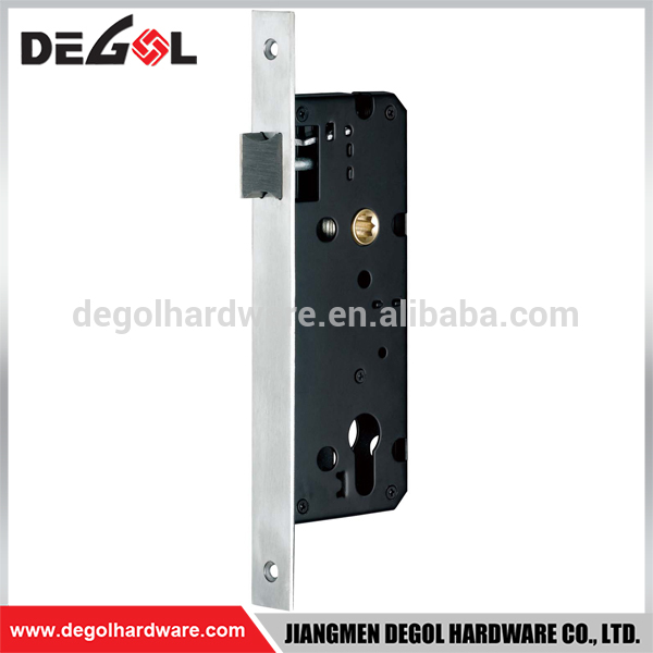 Cerradura de embutir de precio de fábrica euro de acero inoxidable francés de alta calidad para puerta corredera