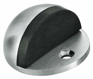 Tapón de puerta de piso de inodoro de seguridad para bebés de acero inoxidable sólido