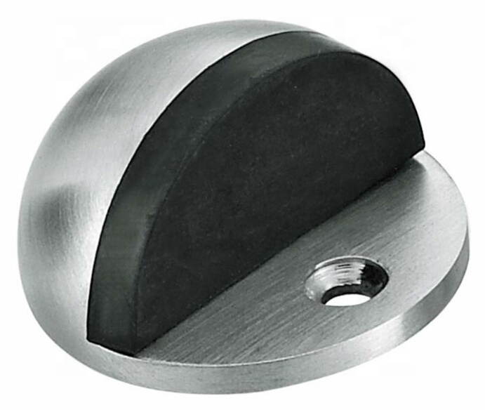 Tapón de puerta de piso de inodoro de seguridad para bebés de acero inoxidable sólido