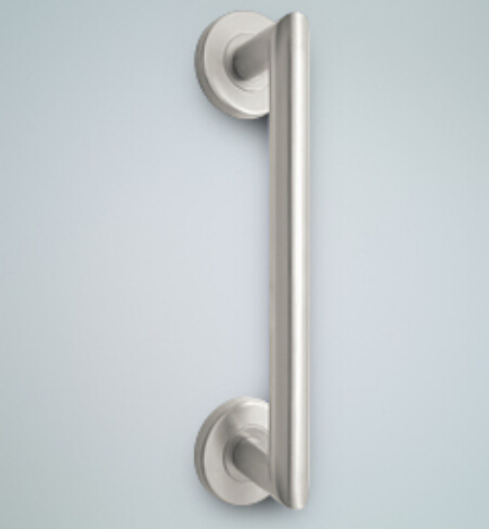 Nuevo estilo de acero inoxidable puerta corrediza de vidrio proyecto hotel tirador