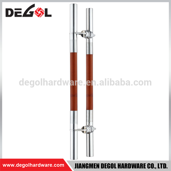 Venta caliente nuevo estilo de acero inoxidable puerta corrediza de vidrio proyecto hotel tirador