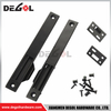 Cerradura deslizante de ventana de aluminio abatible vertical de alta seguridad negra WL1015