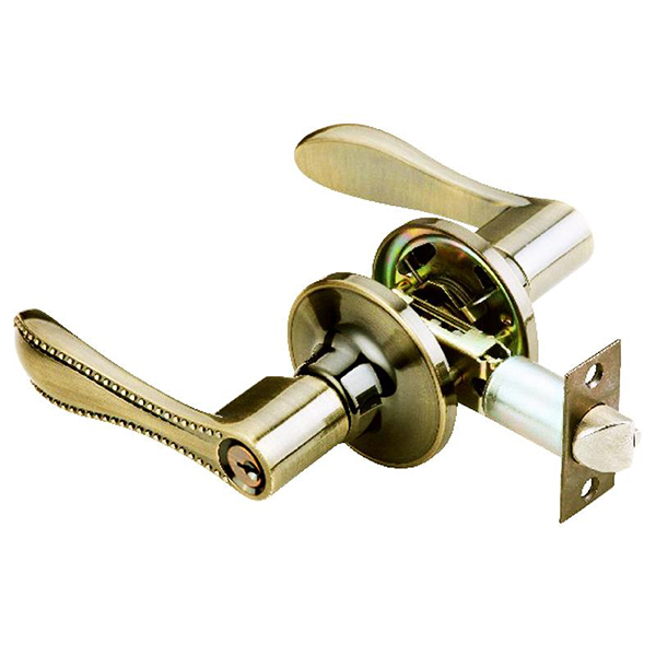 BDL1002 Juego de cerradura de manija de puerta de entrada de paso de baño 