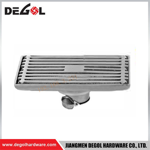 XG-330AF Drenaje de piso de acero inoxidable 304 con trefilado de alambre de 3,0 mm de espesor para baño y cocina