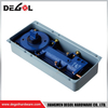 GL-220A 270*130*50 MM 90° Resorte de piso con apertura bidireccional única para puerta de 90 kg
