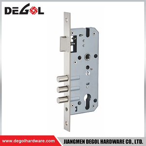 CC2085mm; CC5085mm Cuerpo de cerradura de varios pernos de acero inoxidable plateado fabricado en China