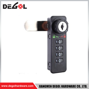 DL0048 Herrajes para muebles Cerradura de paso para cajón de montaje lateral con llave