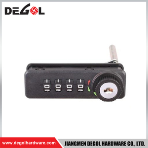 DL0056 Herrajes para muebles Cerradura de paso para cajón de montaje lateral con llave