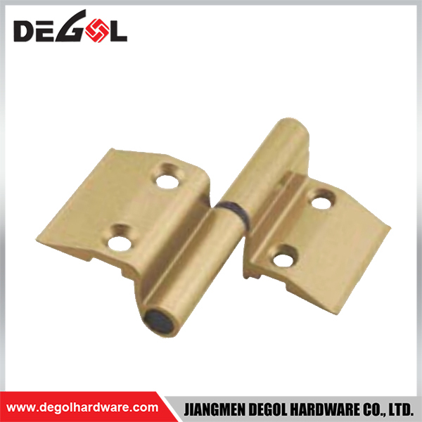WHS1057 Bisagras de aluminio doradas resistentes a la intemperie para ventanas exteriores