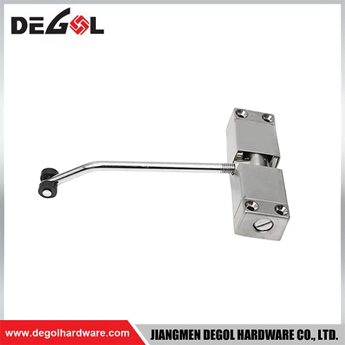 Muelle de puerta ajustable hidráulico de seguridad DCL1011 con resorte oculto de arriba, muelle de puerta automático