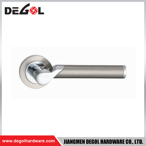Manija de puerta superior de zinc y aluminio, acabado premium, mejora la apariencia de su hogar