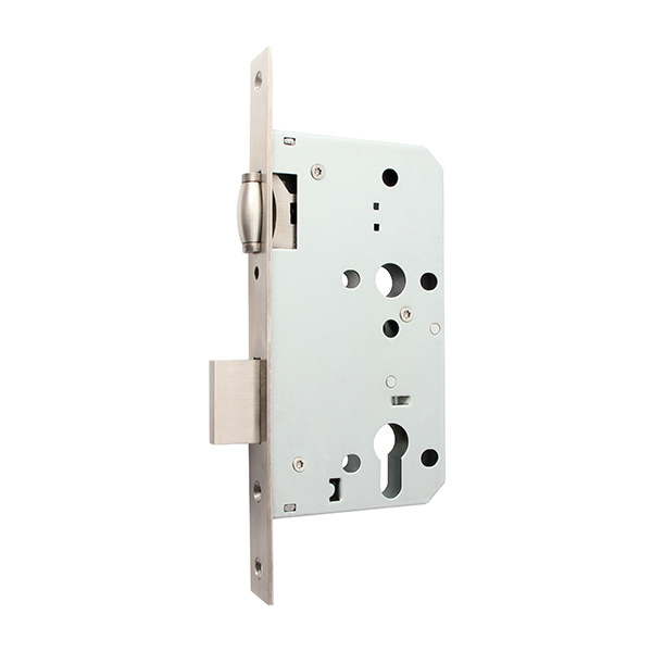 CC4085mm;CC4585mm;CC5085mm;CC6085mm Cuerpo de cerradura de doble lengüeta de acero inoxidable plateado fabricado en China