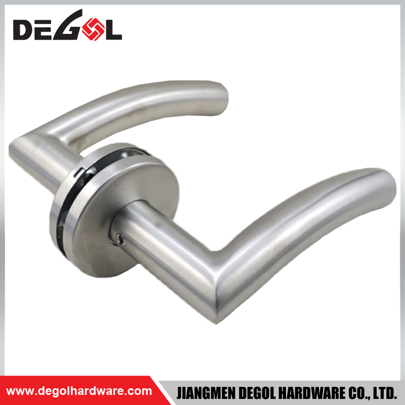 Manija de palanca de puerta tubular de arco de estilo clásico europeo LH1012