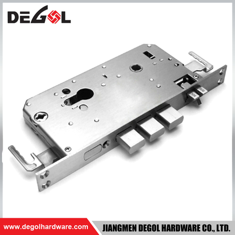 CC2085mm; CC4085mm Cuerpo de cerradura con perno para varias puertas de acero inoxidable plateado suministrado en China