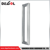 DP1001 Acabado satinado o espejo y tirador de puerta de acero inoxidable en forma de H con uso de puerta