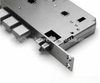 CC2085mm; CC4085mm Cuerpo de cerradura con perno para varias puertas de acero inoxidable plateado suministrado en China