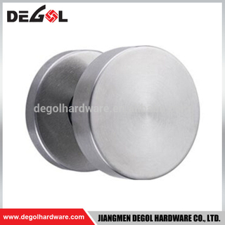 Perilla de puerta pequeña de diseño elegante perilla fija de puerta de acero inoxidable