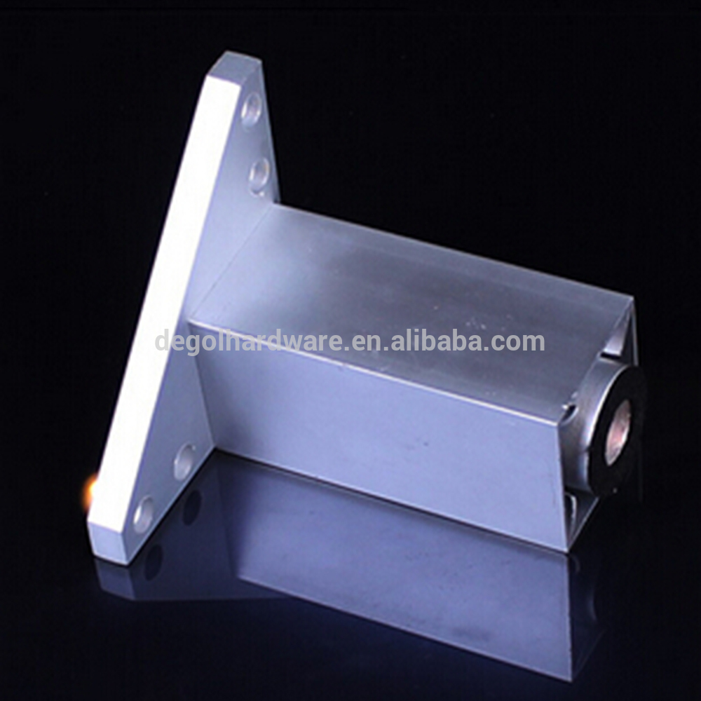 Durable base triangular muebles reposapiernas sofá mesa de aluminio pata
