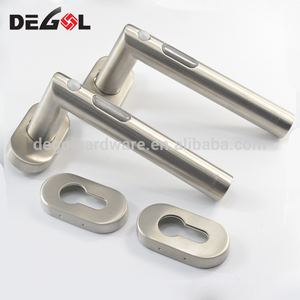 Manija de puerta de palanca de batería de alta seguridad de fábrica de china de acero inoxidable de alta calidad led