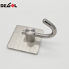 Ganchos para abrigos decorativos montados en puerta de acero inoxidable HKS1016