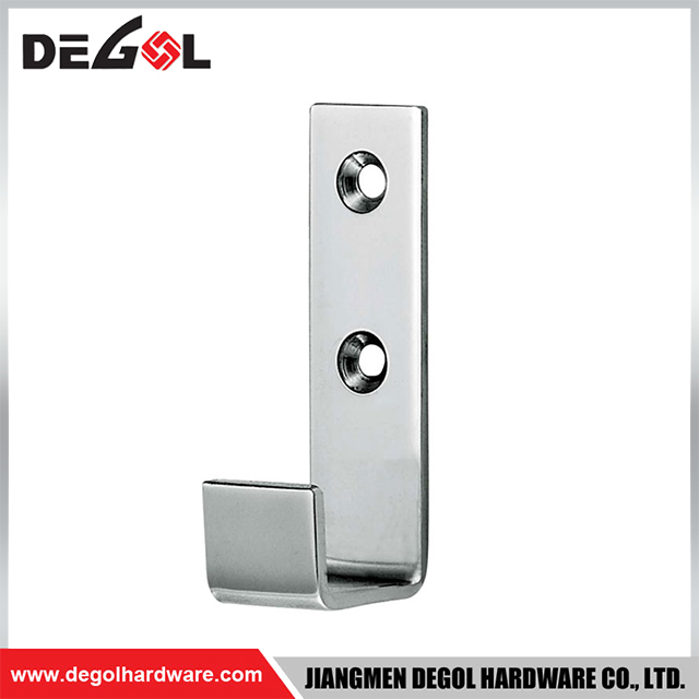 Perchero de pared para colgar ropa, gancho para sombrero de aleación, perchero de zinc dorado rosa