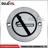 SP1001 Placa redonda personalizada para letrero de puerta de metal para interiores y exteriores