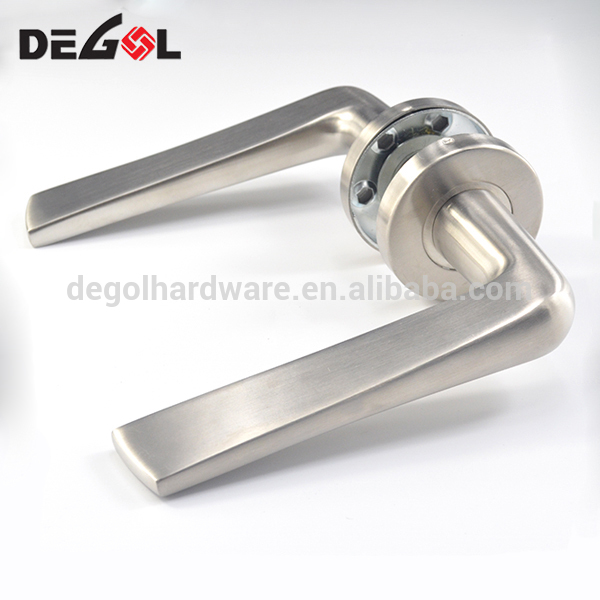 Barra de manijas de puerta inox sólida de acero inoxidable al por mayor de China