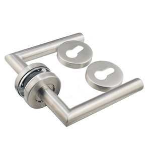 Palanca de entrada tubular doble cara puerta de estilo europeo