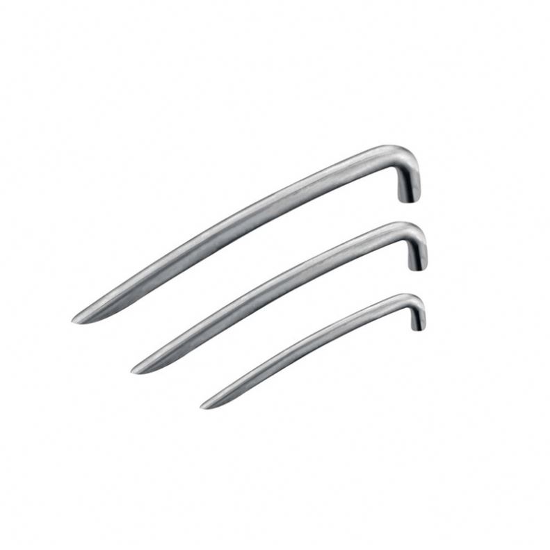 Nuevo estilo de gabinete de acero inoxidable personalizado hardware muebles de dormitorio manija